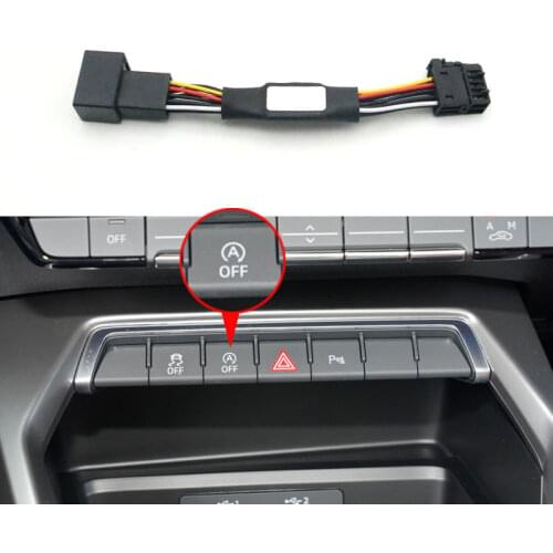 For Audi A3 8Y 2020 2021 Car Automatic Stop Start Engine System Off Closer Device Control Sensor Plug Cable