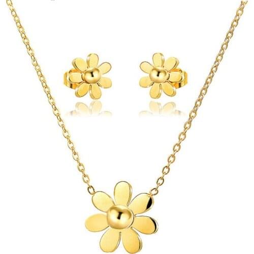 Jewelry jewelry set, fashion jewelry set Love Heart Honey Earring Necklace Beauty Women BTE170