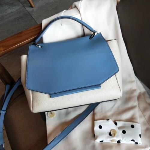 Leather womens bag womens handbag 2020 new fashion big bag soft leather Single Shoulder Messenger Bag wing bag