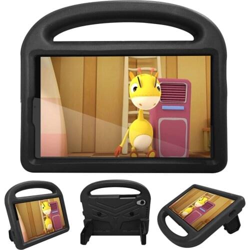 Full Body Protective Cover with Portable Handle for Lenovo Tab M8 HD TB-8505 Kids Case Tab M8 FHD TB-8705 EVA Shockproof Case