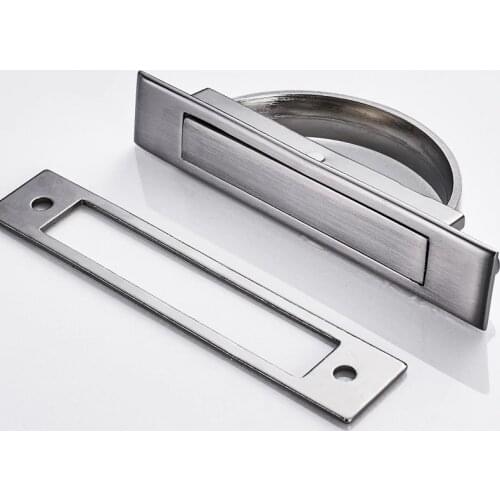 Tatami Handle Indoor Furniture Modern Hidden Embedded Handle and Knob Floor Cabinet Hidden Handle Push-pull Drawer Pull