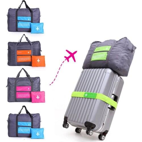 Large Capacity Fashion Travel Bag For Man Women Travel Carry On Luggage Bags Foldable Outdoor Portable Handbag For Trunk