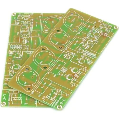 SUQIYA-Free shipping A pair of HOOD-JLH2003 gold sealed tube power amplifier PCB
