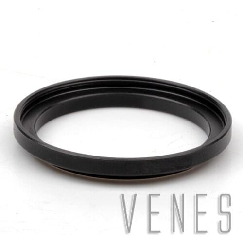 Venes 2Pcs 39mm-43mm 39mm-46mm Step-Up Metal Filter Adapter Ring / 39mm Lens to 43mm 46mm Accessory