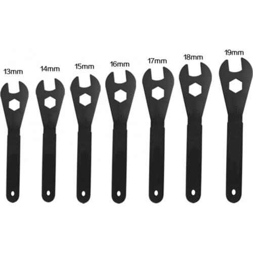 Bicycle 13/14/15/16/17/18/19mm Cycling Hub Cone Spanner Headset Repair Tool Spanner Headset Repair