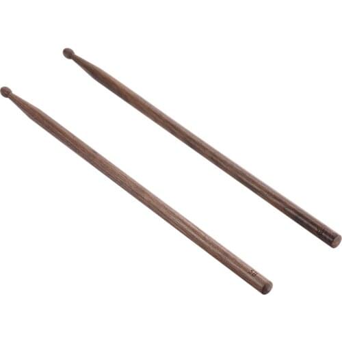 High quality Pair of 5B Drumsticks Sticks Wave-shape Wood Tip Percussion Accessories for Drum Set Adopt for Beech Wood