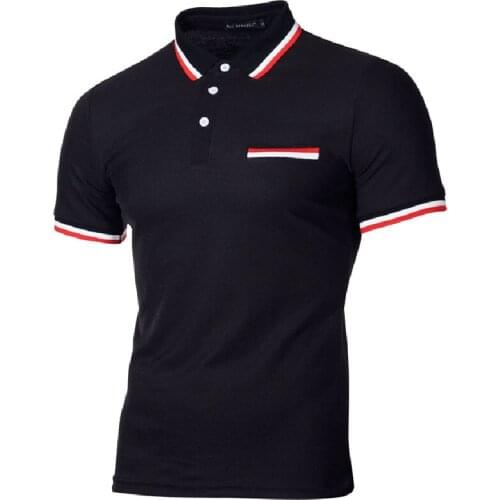 2021 Brand New Mens Polo Shirt High Quality Mens Cotton Short Sleeve Shirt Brand Clothing Summer Casual Fashion Polo Shirt Top
