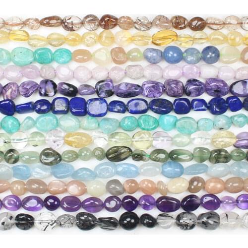 3-8mmNatural Rutilacted Crystal , charoite , Garnet , Ame-thyst, inregular , freeform beads 15inch ,Beads for Jewelry Making