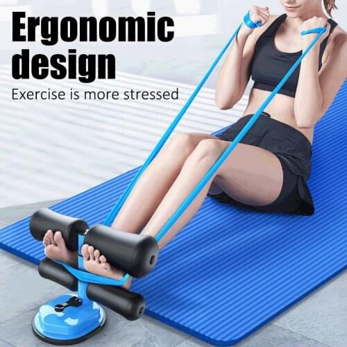 ADKING Sit-ups Assistant Device, Fitness Portable Sit-Up Bar Sucker Abdomen Healthy Gym Lose Weight Body