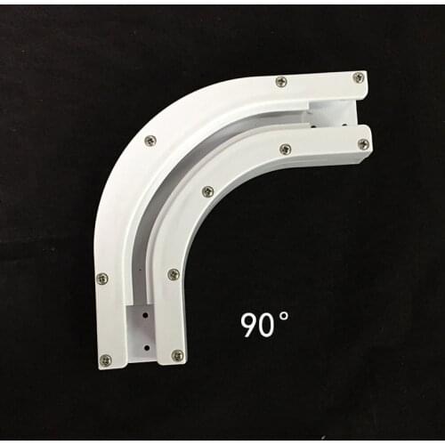 Dooya 90/135 degree Wireless Control Automatic U Type and L Type window Curtain Track for Smart Home Electric Curtain Track