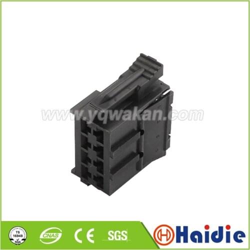 Free shipping 5sets 8pin tyco auto wiring harness cable connector with terminal unsealed plug black connector 927365-1