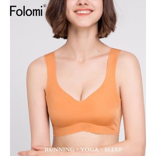 Seamless Active Bras for Women Comfort Vest Tops Wireless Lingerie Sleeping Underwear Female