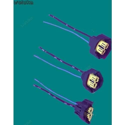 H9 bulb socket car headlight fog lamp socket H9 fog lamp socket plug car waterproof far and near light socket CD50 Q04