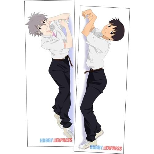 Hobby Express Anime Dakimakura Japanese Otaku Husbando Hugging Body Pillow Cover Kaworu Shinji ADP59018