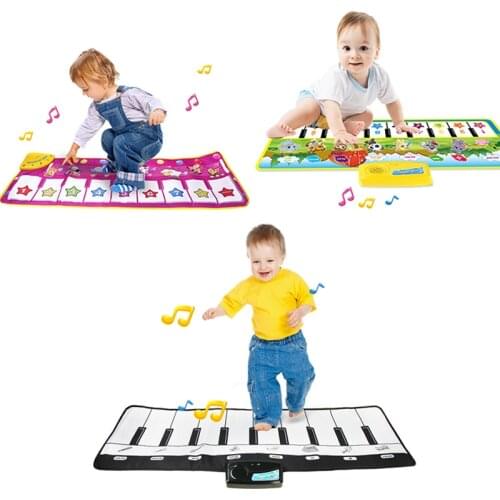 Kids Early Education Toys Baby Play Mats Toddlers Child Educational Piano Mat Play Mats Various Sounding Music Mats 4-6 years