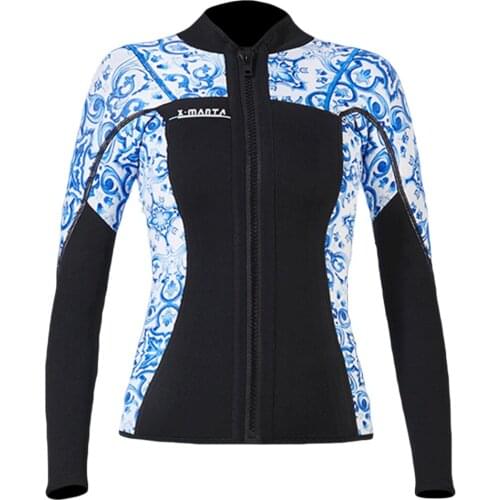 Neoprene Wetsuit Women 3MM Jackets Snorkeling Pants Surfing Underwater Fishing Spearfishing Kitesurf Scuba Diving Suit Equipment