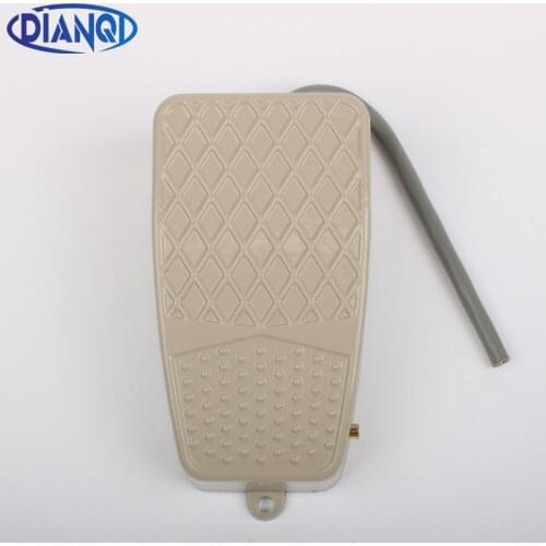 DIANQI Foot Switch,Pedal Switch,10A 220V 12CM*6.5CM Material :Aluminum.FS-2