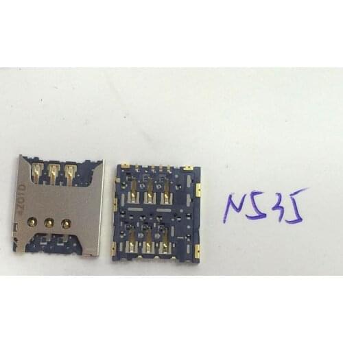 20pcs/lot Original new For Nokia 535 N535 SIM card connector reader socket module slot, HK post free ship