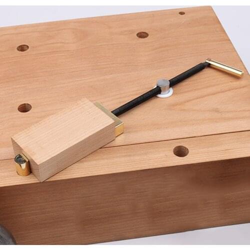 Woodworking Desktop Clip Adjustable Brass Fast Fixed Clip Clamp Fixture Tool kit For 19MM HoleWoodworking Benches Carpenter Tool