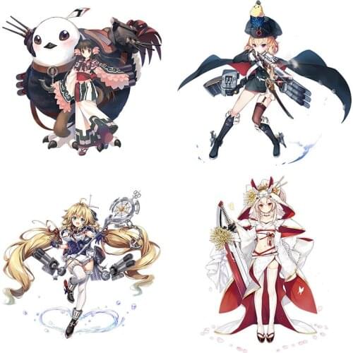 Three Ratels CYX15 Most complete Azur Lane Anime sticker for car bike motorcycle laptop wall stickers for boys