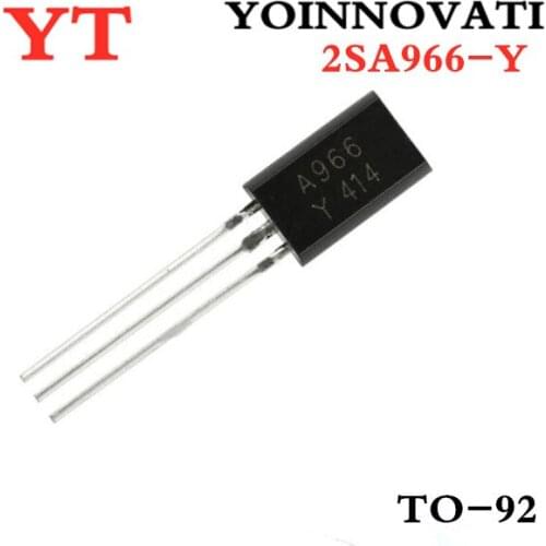 200pcs/lot 2SA966-Y 2SA966 1.5A/30V A966 TO-92L IC