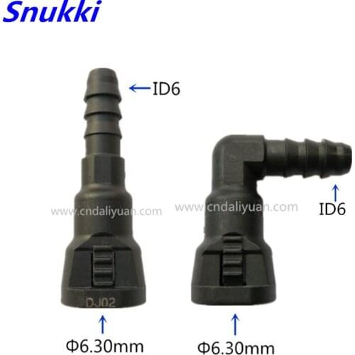 6.30mm ID6 SAE urea pipe connector Fuel pipe fittings Fuel line quick connector female connector 10PCS a lot