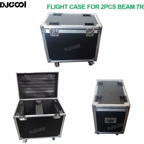Free Duty flight case for Beam 7r Sharpy Lyre Road Case for Beam Moving Head 230W 7R beam head lights Stage Lights DJ Club