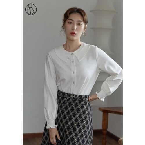 DUSHU Off Shoulder Blouses