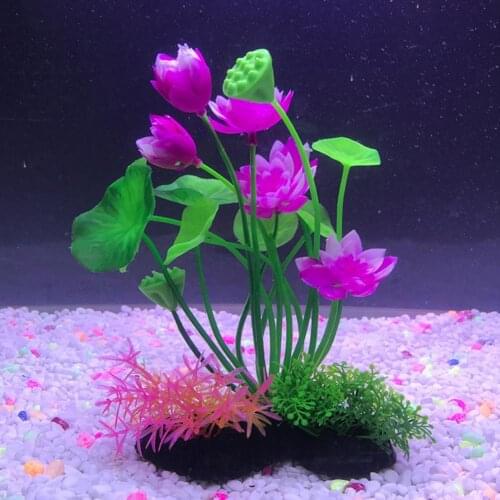 Fake Aquatics Plants High Imitation Aquarium Ornament Fadeless Artificial Water Weeds Fish Tank Ornaments for Fish Tank Decor