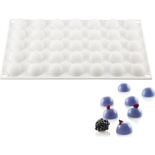 MICRO DOME 5 Silicone Cake Decorating Mold For Chocolate Candy Mousse Truffle Candy Baking Tool Bakeware Decoration