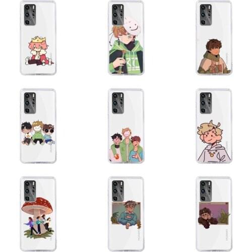 Dream Smp Phone Case Transparent For Huawei honor V 9 8 10 20 7 i S A C X pro lite play Soft TPU Clear Mobile bags