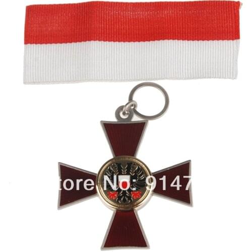 WWI GERMAN IRON CROSS LUBECK CROSS 1914 MEDAL BADGE WITH RIBBON