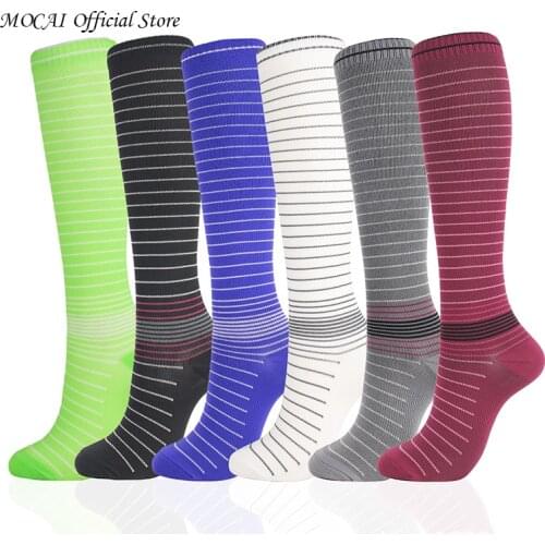 2021 New Compression Socks Nurse Sports Bike Socks Varicose Vein Socks Diabetes Running Mens Gift Diabetes Natural Hiking