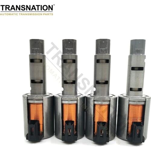 New Original JF015E RE0F11A CVT Solenoid Kit Automatic Transmission Parts Valve Body Solenoids 4PCS/SET Fit For Nissan Tiida
