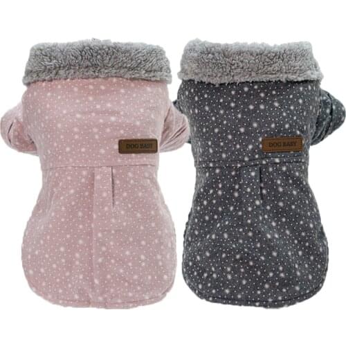 Dog Pets Clothing Winter Dog Coat Jacket Cat Puppy York Clothes Yorkie Chihuahua Poodle Pomeranian Schnauzer Pet Costume Outfit