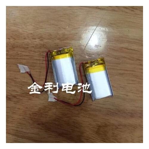 3.7V polymer lithium battery, 802035082035 MP3 MP4 recording pen, card audio 500MAH