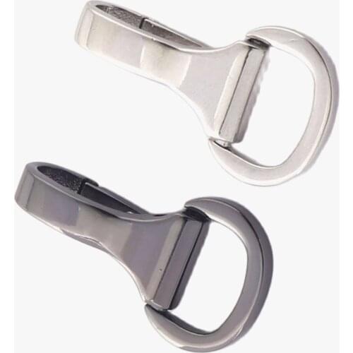 Silver Swivel Clasp Metal Snap Claw Trigger Hook Push Gate Lobster Clasp Purse Clasp Key Chain Webbing clasp Hardware Jewelry