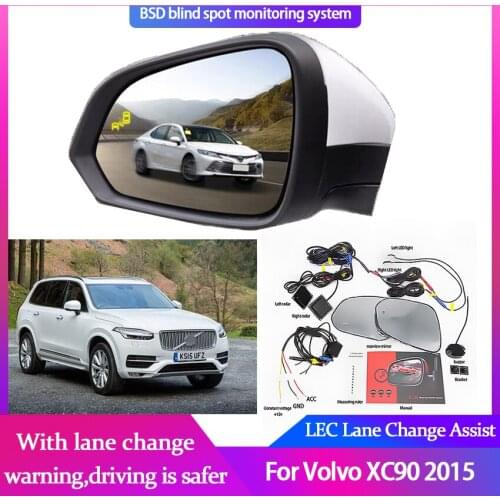 Blind Spot Monitoring for Volvo XC90 2015~2021 BSD BSA BSM Radar Detection System Microwave Sensor Assistant Driving Security