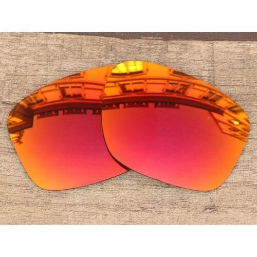 Vonxyz Ruby Mirror Polycarbonate Replacement Lenses for-Oakley Sliver Frame