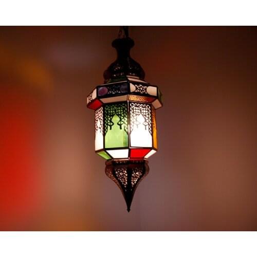 East ethnic decor Moroccan chandelier lamp lantern 1207191231