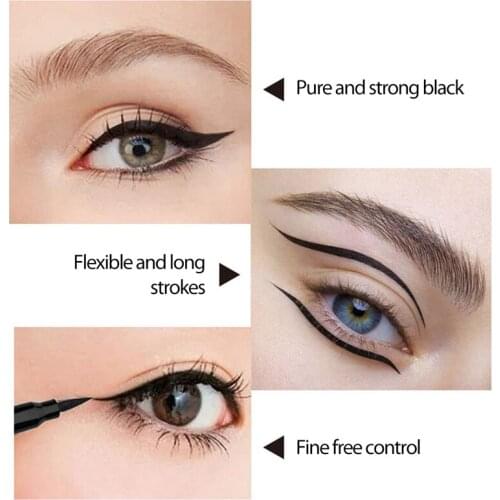 Rotatable Eyeliner Eyebrow Pen Pencil Fast Dry Waterproof Long-lasting No Blooming Eye Brow Enhancers Makeup Cosmetic TSLM