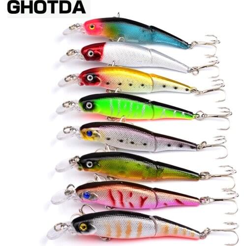 1pcs 7.68g 9.2cm 8Colors Hard Bait Minnow Fishing lures Peche Bass Trolling Artificial Hard Bait Crankbait Carp Fishing Tackle