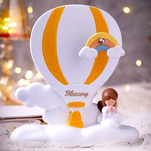 Home Decoration Accessories Cute Cartoon Angle Baby Music Box Childrens Bedoom Decoration Desktop Decoration Birthday Gifts