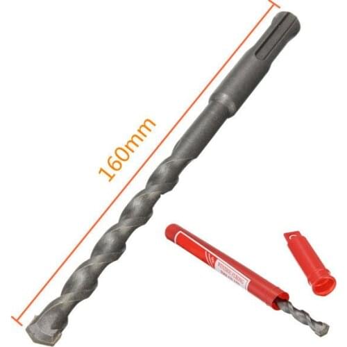 Rushed Ferramentas Marcenaria Woodworking Tool 9 Mm Masonry Drill Bit 160mm Carbide Tungsten Hammer Round Straight Shank