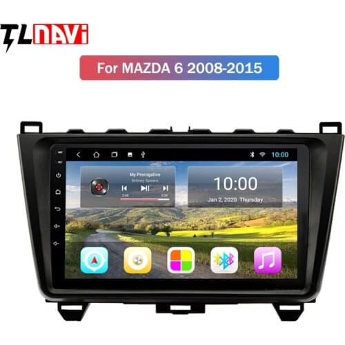 2G RAM Android 10 Car Head Unit Radio GPS Navigation For Mazda 6 Rui wing 2008-2015 Multimedia Player