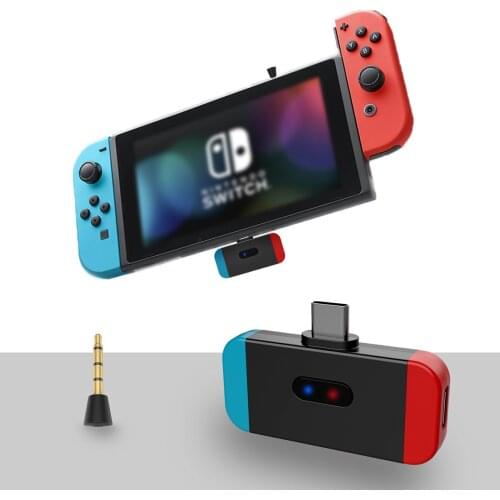 New Apt-x AAC Bluetooth Wireless Audio Adapter BT 3.0 bluetooth transmitter for Nitendo Switch Headphones Headset PS4 Laptop PC