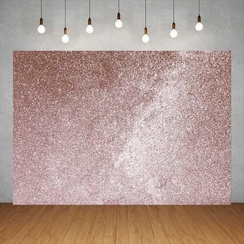 Shiny Pink Glitters Birthday Photography Backgrounds for Photo Studio Vinyl Backdrops for Kids Baby Girls Photobooth Photocall