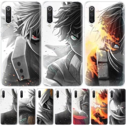 My Hero Academia Anime Phone Case for Xiaomi Redmi Note 10 Pro 10S 9S 9 8T 9 9A 9C Casing 8 7 7A 8A 6A 6 5 S2 K20 K30 4X Cover