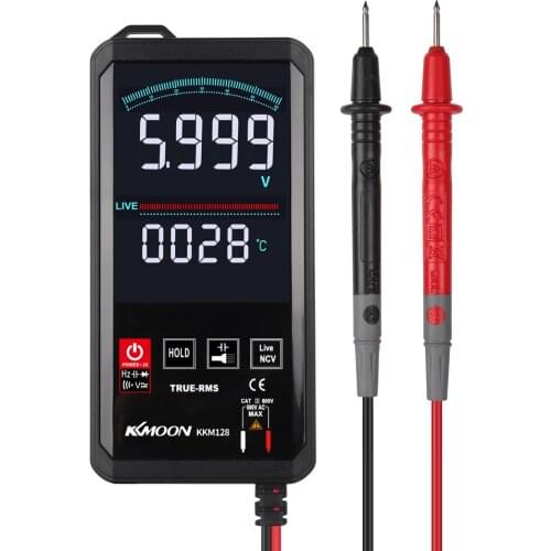 KKmoon KKM128 4.7 Inch Touching Color Screen Tester Multimeter Digital Multimeter Voltage Frequency Capacitance Resistance Meter