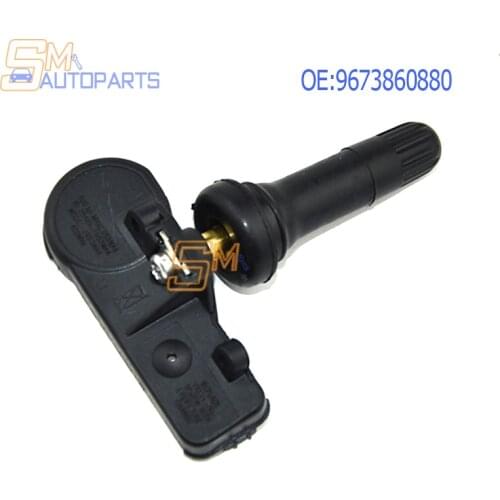 TPMS Sensor Tyre Tire Pressure Sensor 433MHz 9673860880 For Peugeot Citroen 9673860880 433Mhz